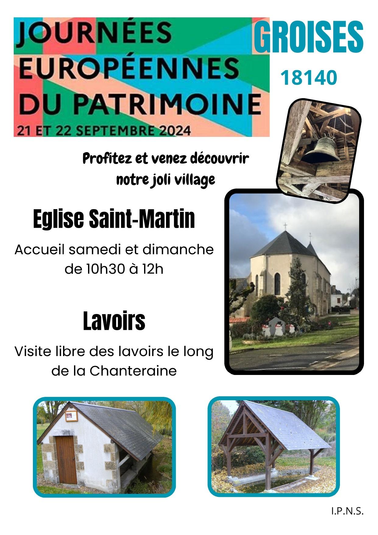 Affiche journee du patrimoine 2024