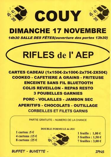 Affiche riffles couy