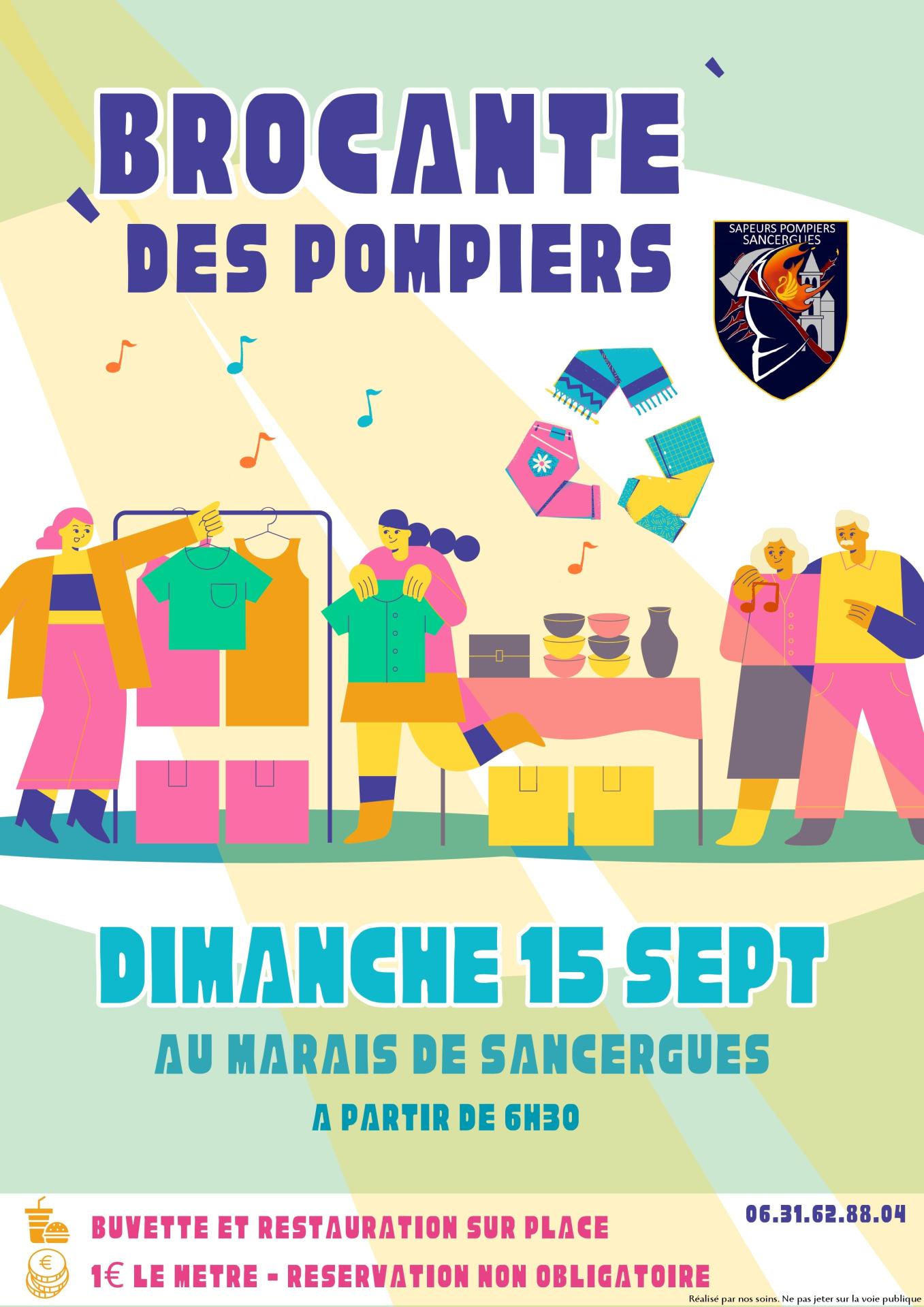 Brocante pompiers