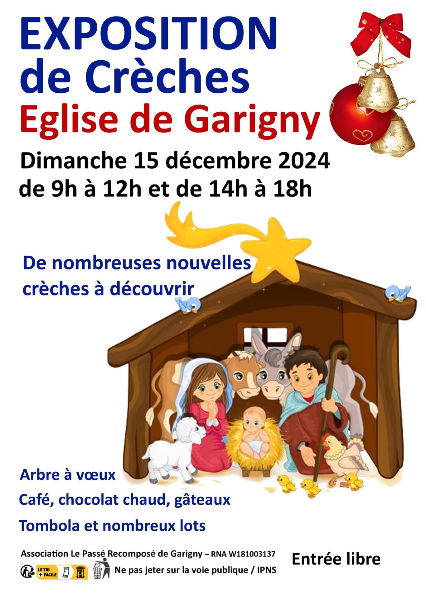 Exposition de creches garigny