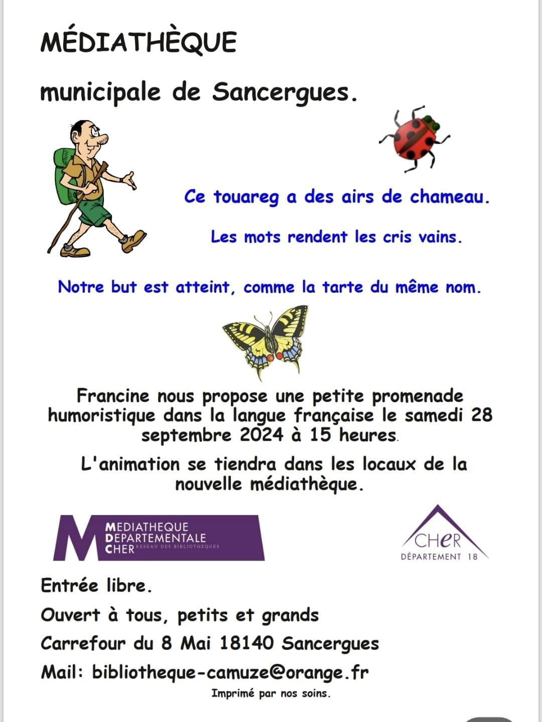 Mediatheque sancergues