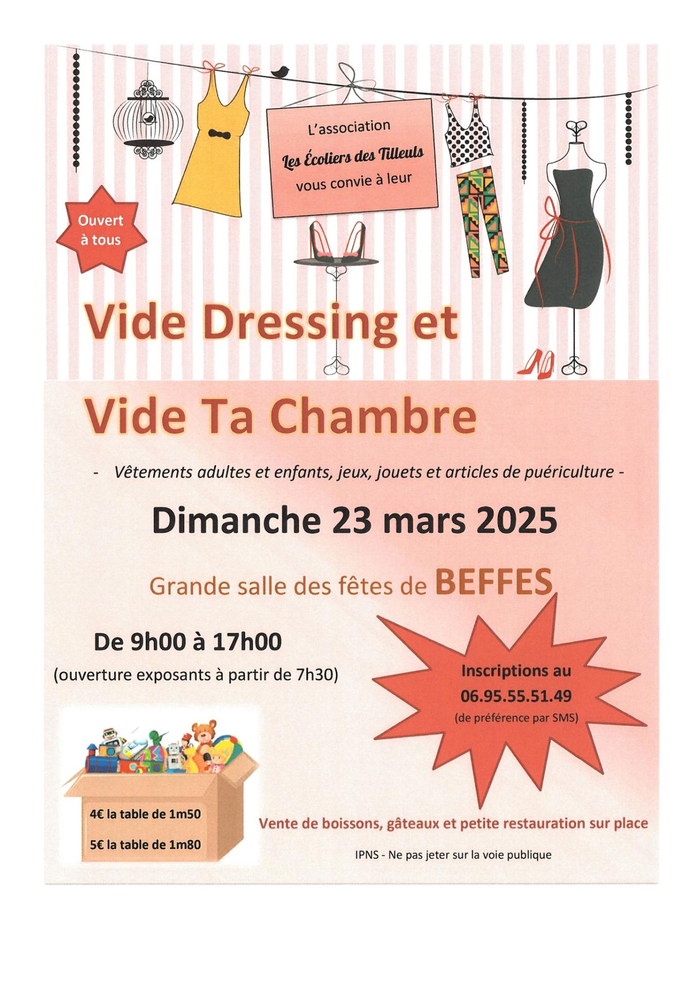 Vide dressing beffes 23 03 2025